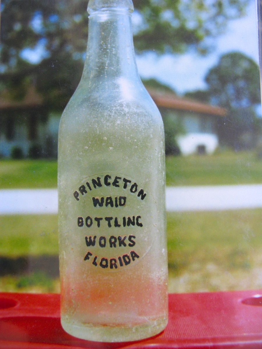 Waid Bottling Works Bottle